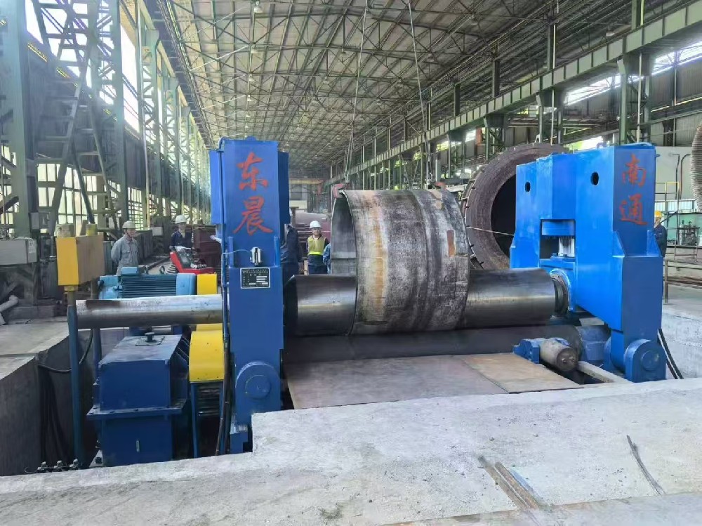 三輥卷板機(jī)案例